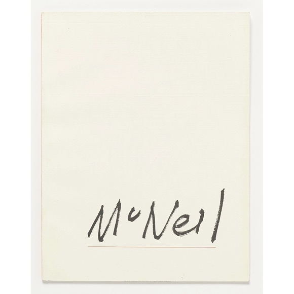 GEORGE MCNEIL: Late Paintings - Hyde Collection 1999 - Santlofer & Heartney
